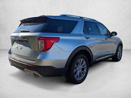 Iconic Silver Metallic 2022 Ford Explorer Limited