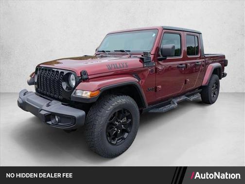 Snazzberry Pearlcoat 2021 Jeep Gladiator Willys 4x4