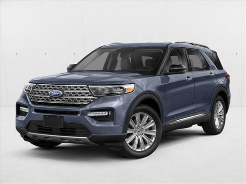 Atlas Blue Metallic 2021 Ford Explorer Limited