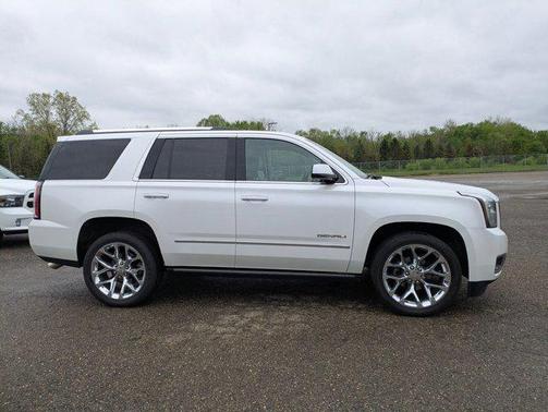White Frost Tricoat 2018 GMC Yukon Denali