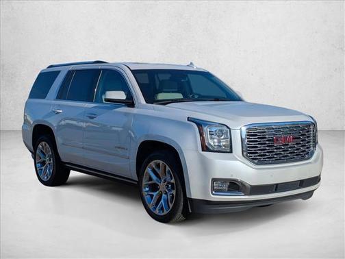 White Frost Tricoat 2018 GMC Yukon Denali