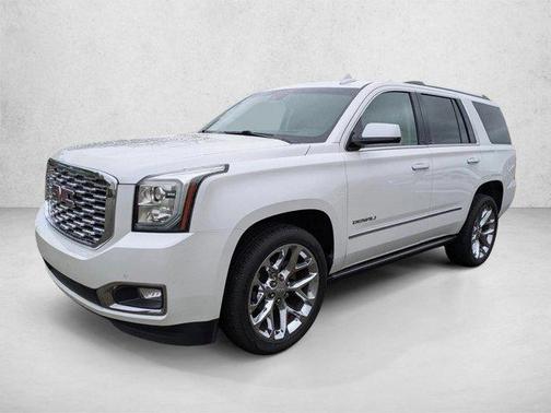 White Frost Tricoat 2018 GMC Yukon Denali