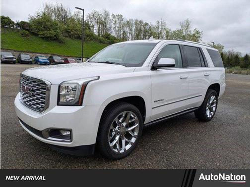 White Frost Tricoat 2018 GMC Yukon Denali