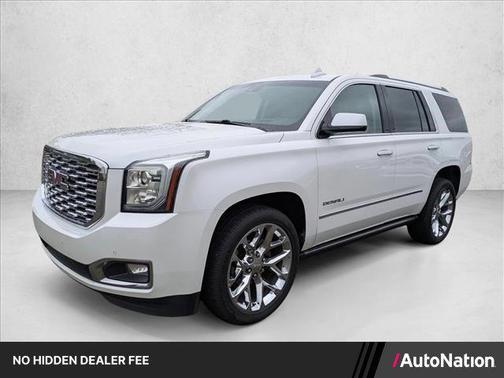 White Frost Tricoat 2018 GMC Yukon Denali