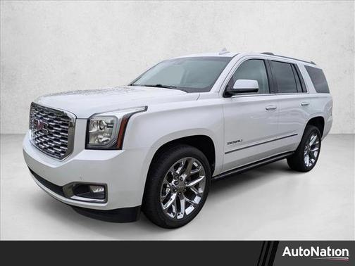 White Frost Tricoat 2018 GMC Yukon Denali