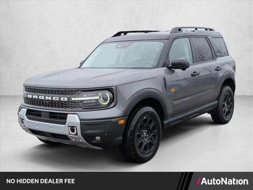 Carbonized Gray Metallic 2025 Ford Bronco Sport Badlands