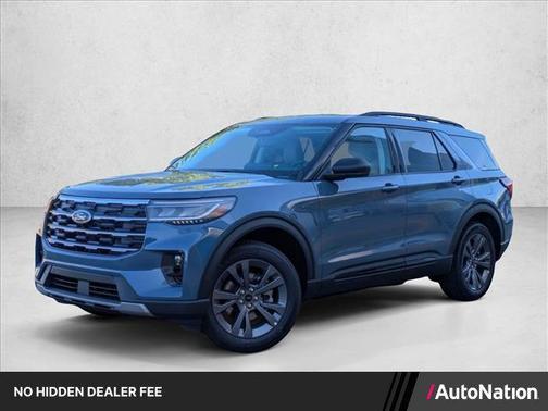 Vapor Blue Metallic 2026 Ford Explorer Active