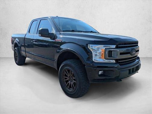 Shadow Black 2018 Ford F-150 XLT
