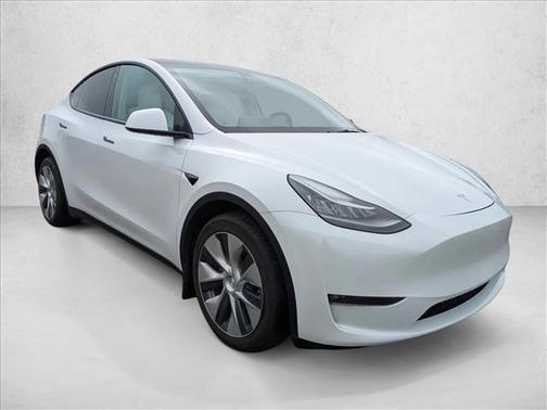 Pearl White Multi-Coat 2021 Tesla Model Y Long Range Dual Motor All-Wheel Drive