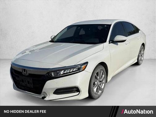 Platinum White Pearl 2018 Honda Accord LX