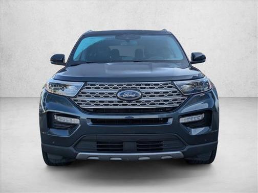 Stone Blue Metallic 2023 Ford Explorer Limited