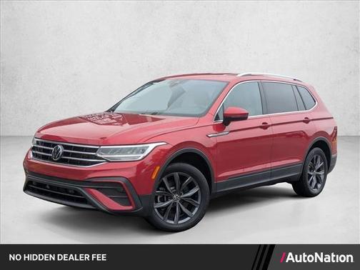 Kings Red Metallic 2022 Volkswagen Tiguan 2.0T SE 4MOTION