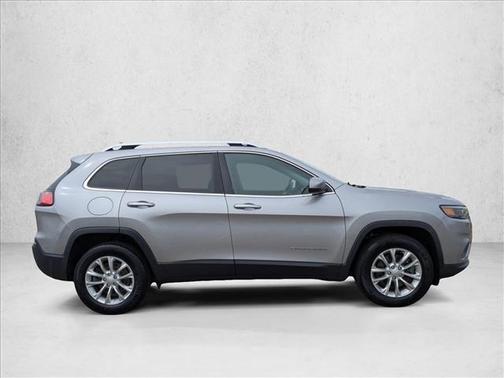 Billet Silver Metallic Clearcoat 2019 Jeep Cherokee Latitude