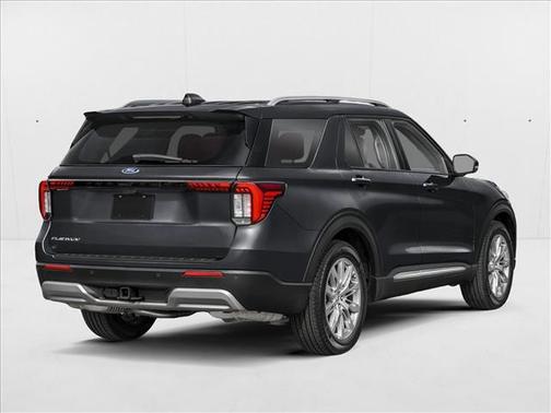 Agate Black Metallic 2026 Ford Explorer Platinum