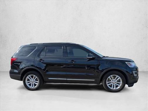 Shadow Black 2017 Ford Explorer XLT