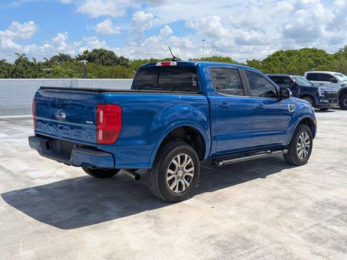 Lightning Blue Metallic 2019 Ford Ranger LARIAT