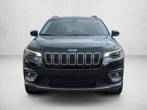 Diamond Black Crystal Pearlcoat 2020 Jeep Cherokee Limited