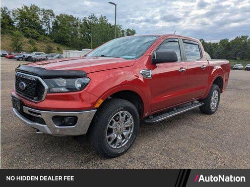 Hot Pepper Red Metallic Tinted Clearcoat 2019 Ford Ranger XLT