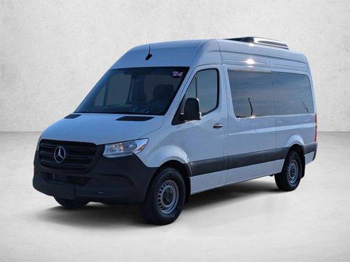 Arctic White 2024 Mercedes-Benz Sprinter 2500 Standard Roof