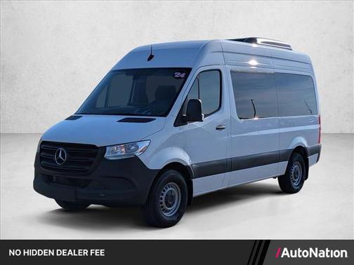 Arctic White 2024 Mercedes-Benz Sprinter 2500 Standard Roof