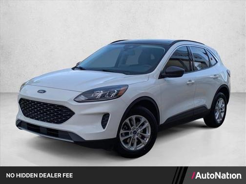 Star White Metallic Tri-Coat 2022 Ford Escape SE