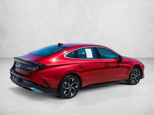 Ultimate red 2025 Hyundai SONATA SEL