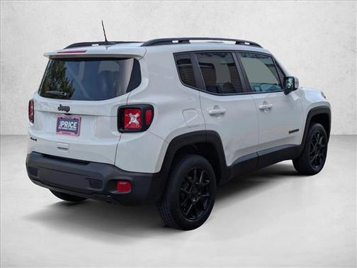 Alpine White Clearcoat 2020 Jeep Renegade Altitude