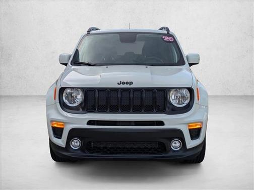 Alpine White Clearcoat 2020 Jeep Renegade Altitude