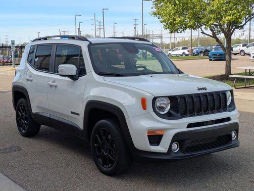 Alpine White Clearcoat 2020 Jeep Renegade Altitude