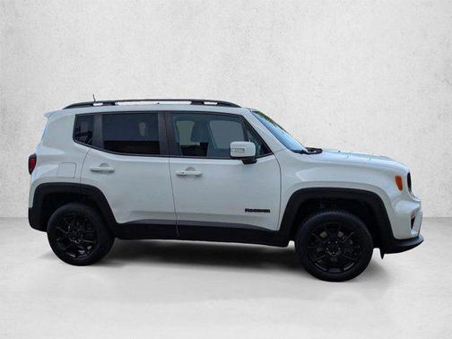 Alpine White Clearcoat 2020 Jeep Renegade Altitude
