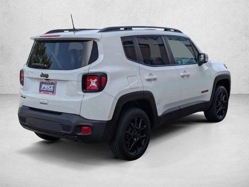 Alpine White Clearcoat 2020 Jeep Renegade Altitude