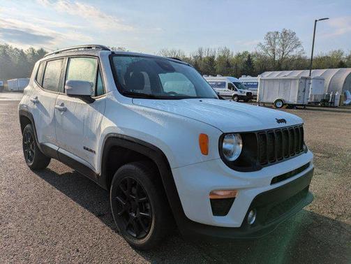 Alpine White Clearcoat 2020 Jeep Renegade Altitude
