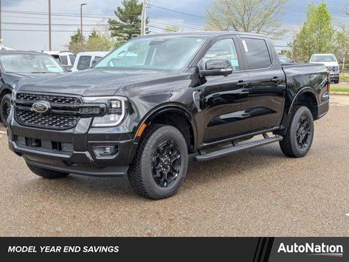 Shadow Black 2025 Ford Ranger LARIAT