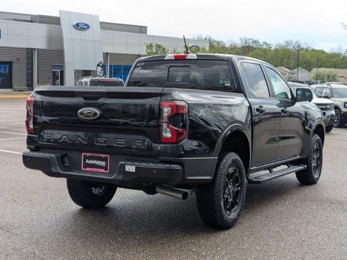 Shadow Black 2025 Ford Ranger LARIAT