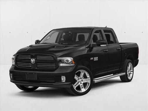 Brilliant Black Crystal Pearlcoat 2018 RAM 1500 Night Crew Cab 4x4 5'7' Box