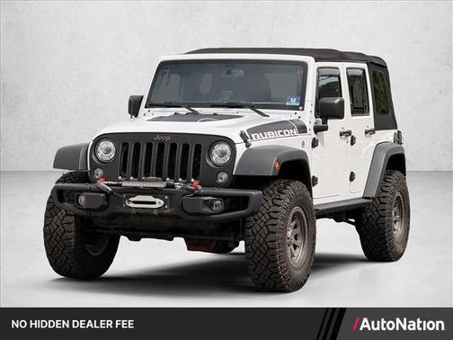 Bright White Clearcoat 2017 Jeep Wrangler Unlimited Rubicon