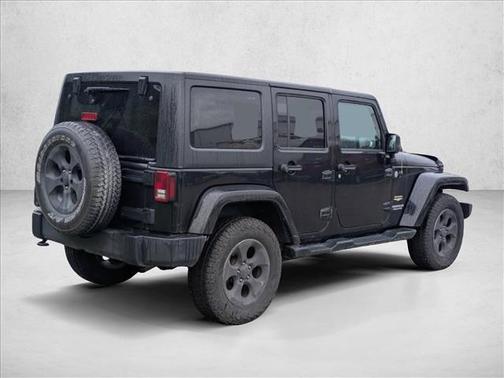 Black Clearcoat 2014 Jeep Wrangler Unlimited Sahara