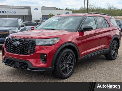 Rapid Red Metallic Tinted Clearcoat 2026 Ford Explorer ST