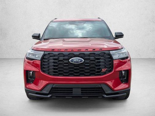 Rapid Red Metallic Tinted Clearcoat 2026 Ford Explorer ST