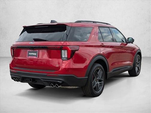 Rapid Red Metallic Tinted Clearcoat 2026 Ford Explorer ST