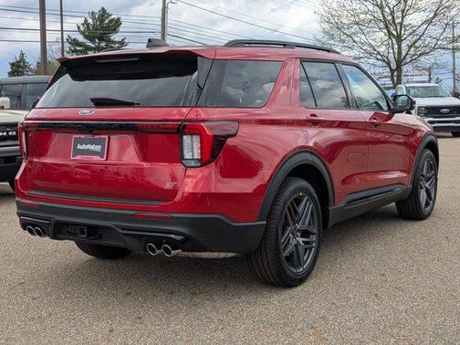 Rapid Red Metallic Tinted Clearcoat 2026 Ford Explorer ST