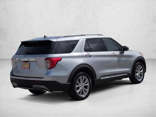 Iconic Silver Metallic 2022 Ford Explorer Limited