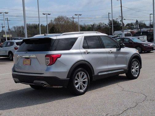 Iconic Silver Metallic 2022 Ford Explorer Limited