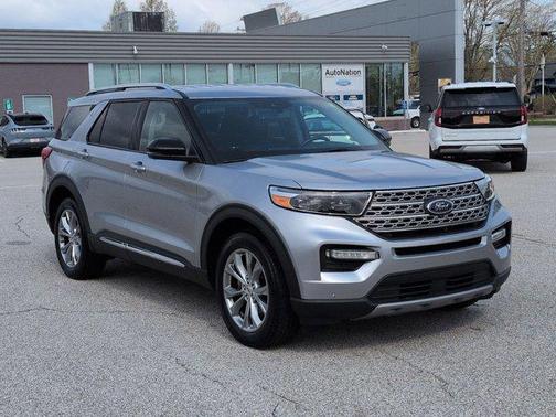 Iconic Silver Metallic 2022 Ford Explorer Limited