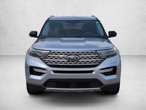 Iconic Silver Metallic 2022 Ford Explorer Limited