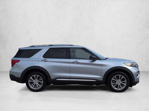 Iconic Silver Metallic 2022 Ford Explorer Limited