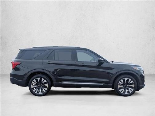 Black'' 2025 Ford Explorer Platinum