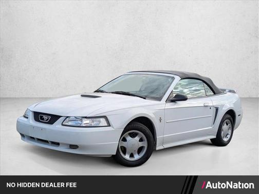 Oxford White Clearcoat 2001 Ford Mustang Base