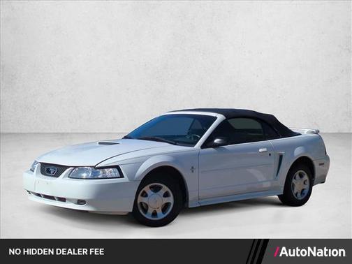 Oxford White Clearcoat 2001 Ford Mustang Base