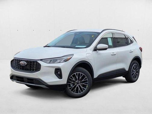 Star White Metallic Tri-Coat 2025 Ford Escape PHEV Base